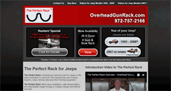 Desktop Screenshot of overheadgunrack.com